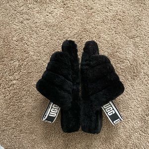UGG Black Slippers/Slides
